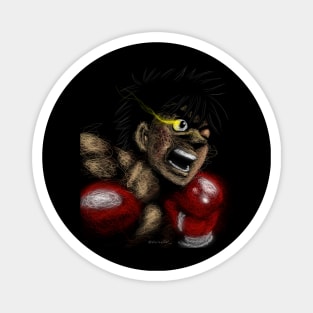 Ippo Makunouchi with Scribble art Magnet